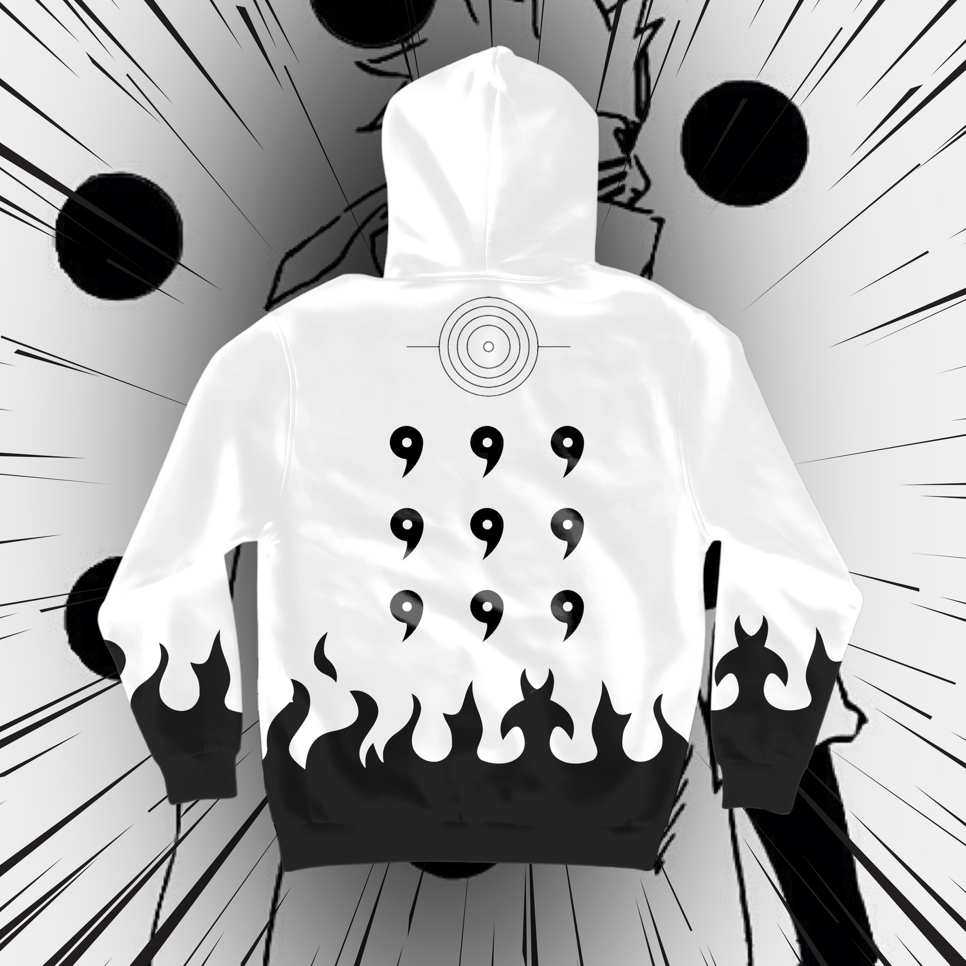 『NARUTO』 TEE CROSSROADS OF EYES XLサイズ Naruto - Six Paths Hoodie – TPLEX Store