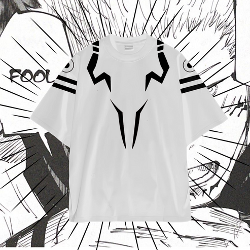 Jujutsu Kaisen - Sukuna Oversized (White) – TPLEX Store